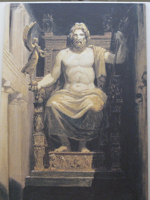 Statue of Zeus at Olympia