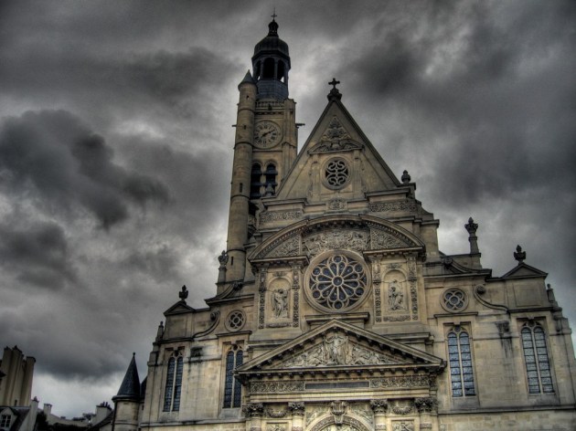 The Church of Saint Etienne du Mont