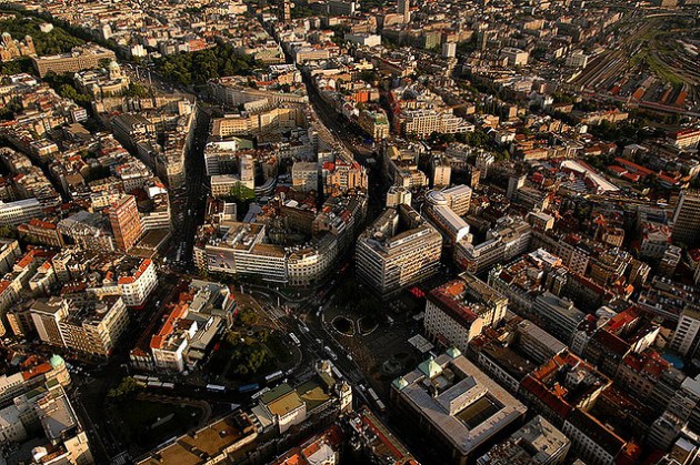 Belgrade from above Belgrade from above