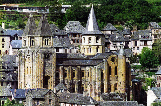 Conques church