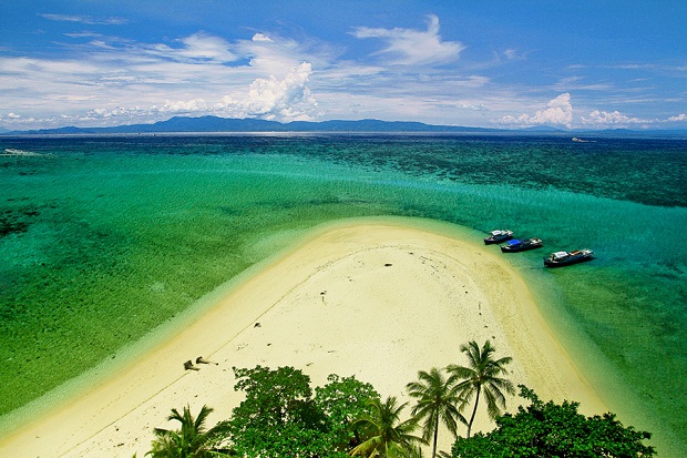 View of the beach from the Lighthouse