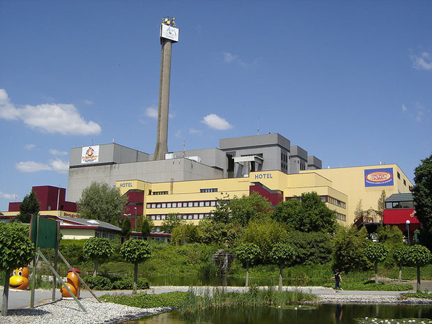 The nuclear reactor turned into an amusement park