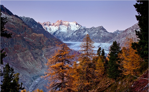 Fall at the Glacier