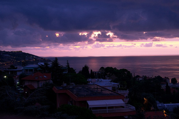 Sanremo sunset
