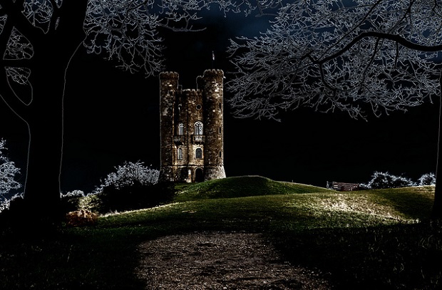 Broadway Tower at Night