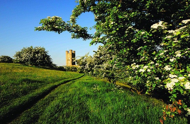 Broadway Tower in the distance