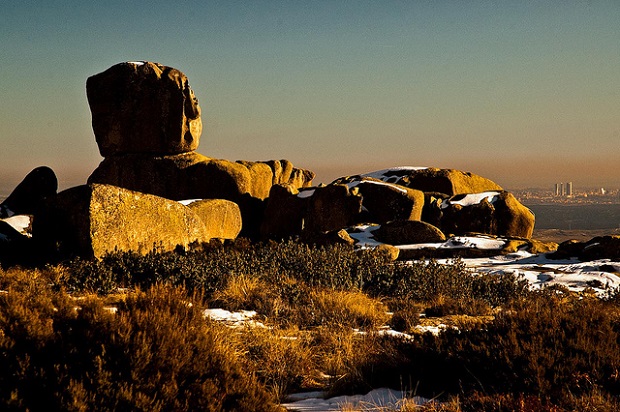 Madrid in the distance