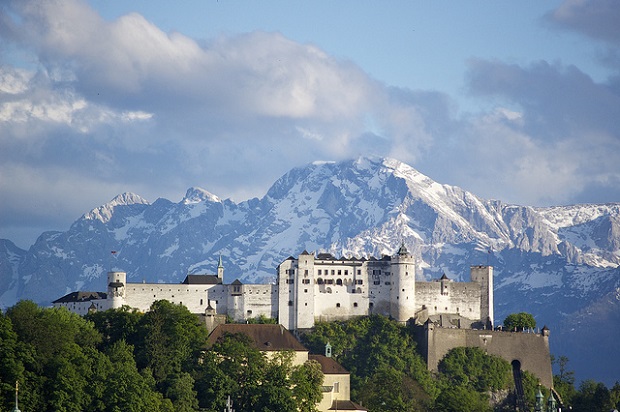Hohensalzburg Castle of Austria