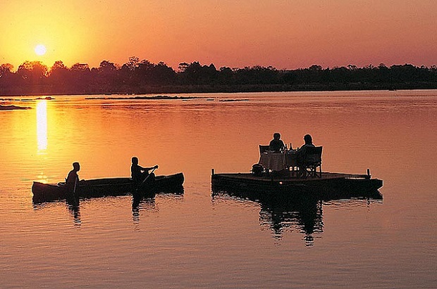 Livingstone Island Romantic dinner