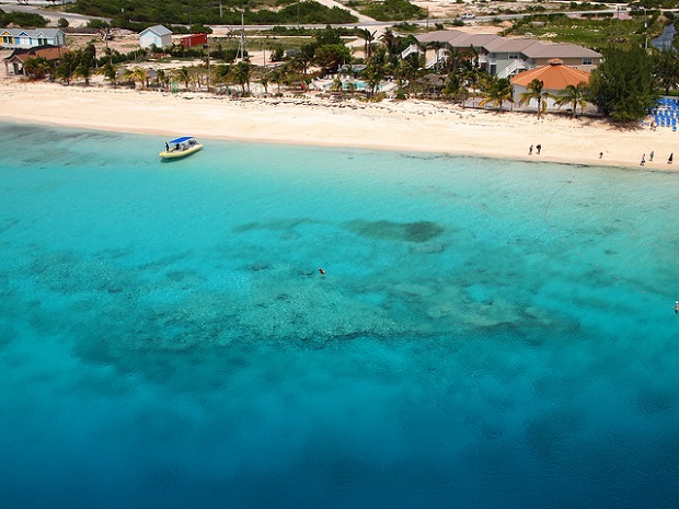 Grand Turk Island shore