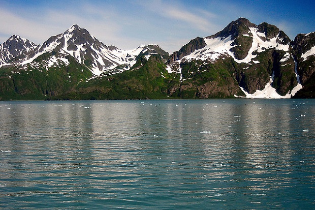 Kenai Fjords Mountain Range