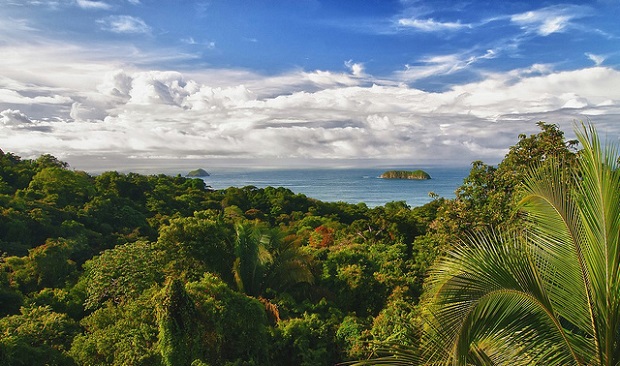 Costa Rica Beautiful Lush Scenery