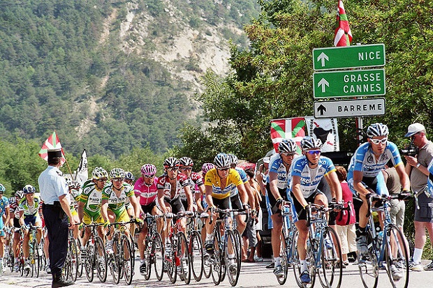 Tour de France long way