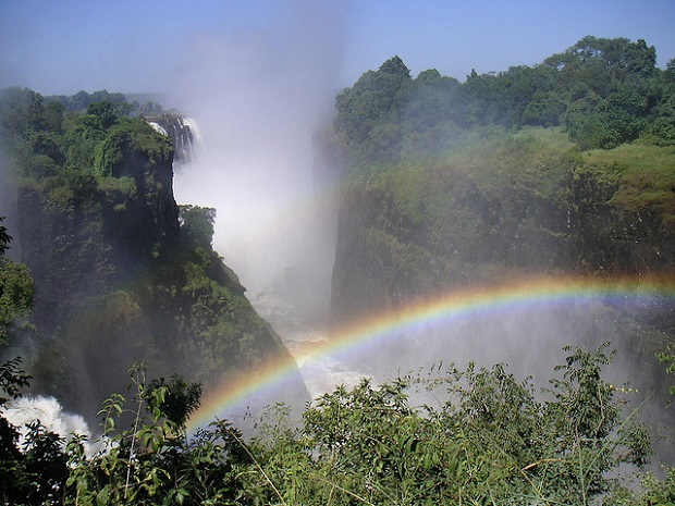 Victoria Falls Rainbow