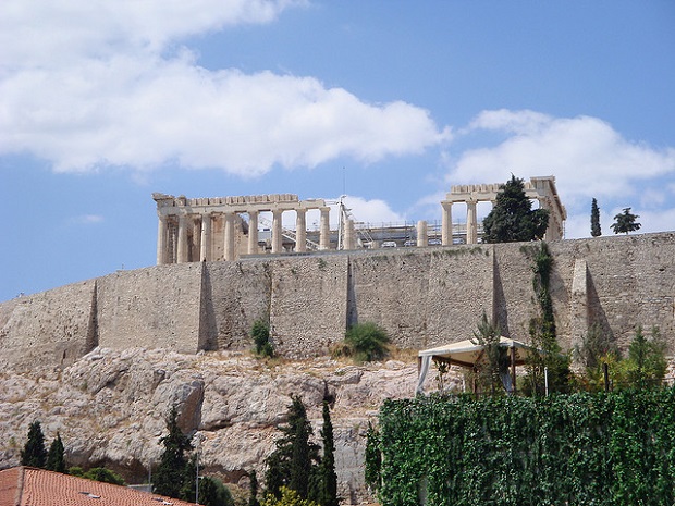 Sunbathed Acropolis