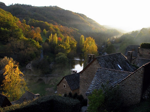 Beautiful Belcastel Village