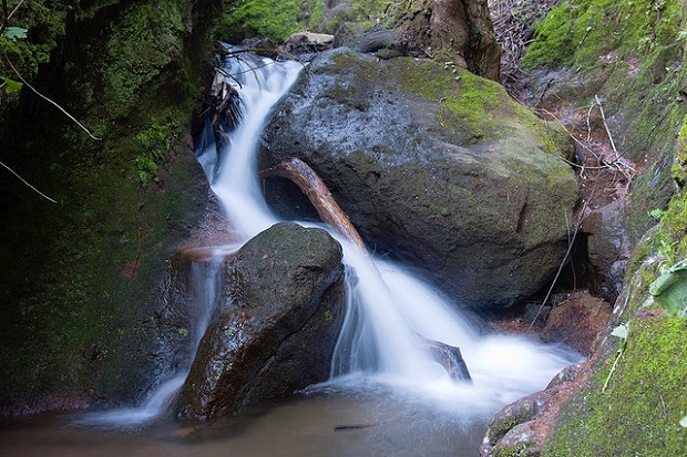 Cuenca small waterfalls